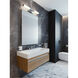 Dax LED 27 inch Satin Nickel Vanity Light Wall Light